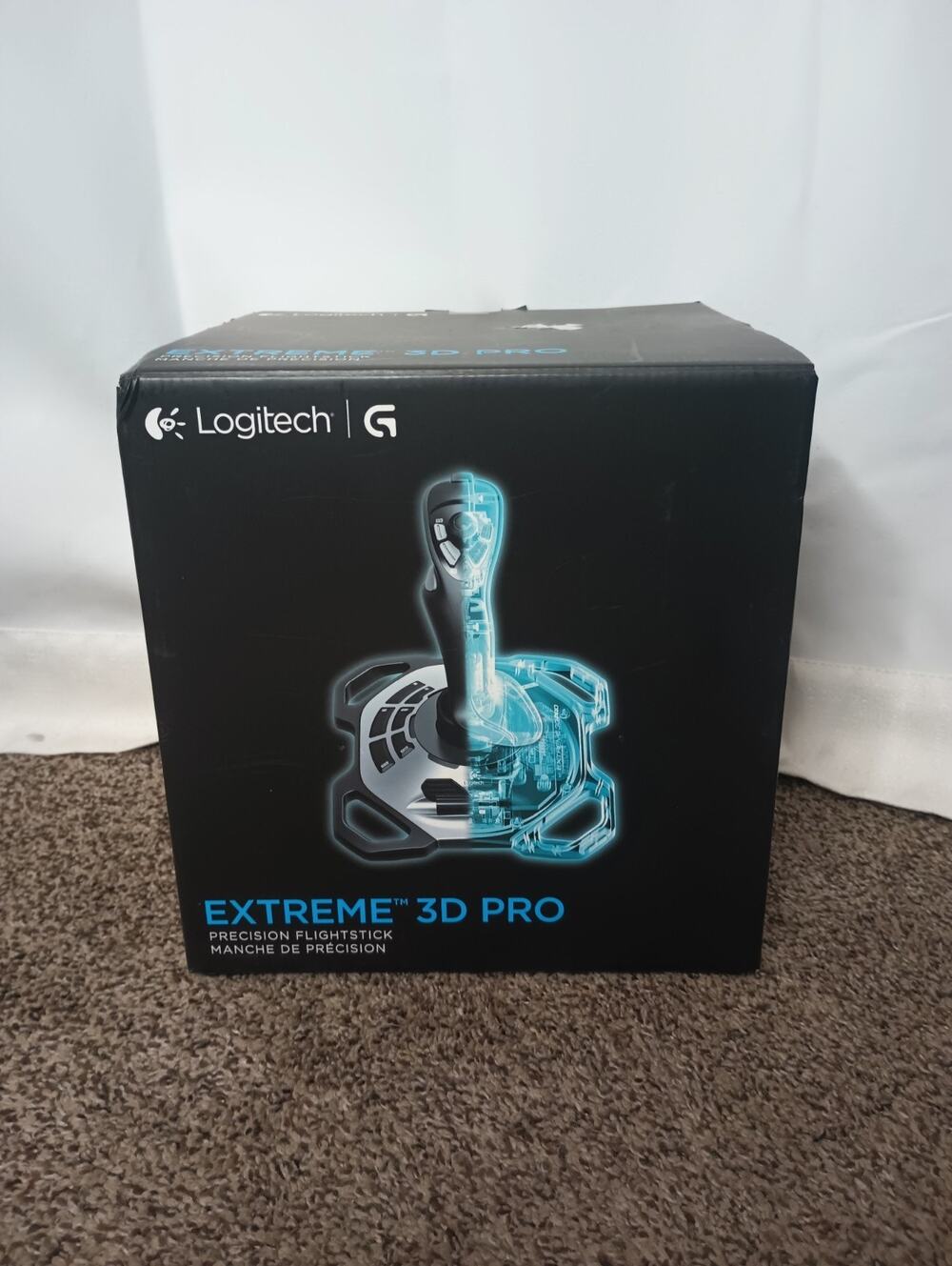 Logitech Extreme 3D Pro Joystick Precision Flightstick Windows PC *Open Box*